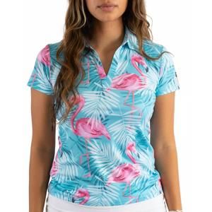 NEW YATTA GOLF minty mingo golf polo in multi